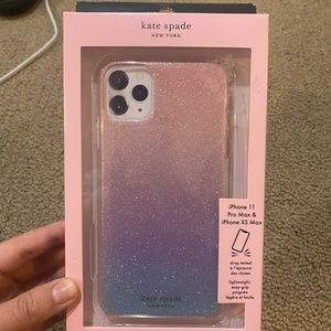 BRAND NEW!! Kate Spade Ombré Glitter Case for iPhone 11 Pro Max